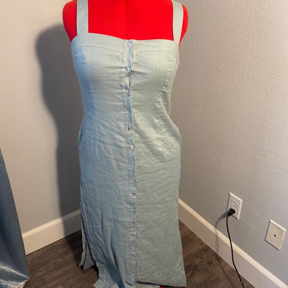 Böhme Listicle Linen Sundress
